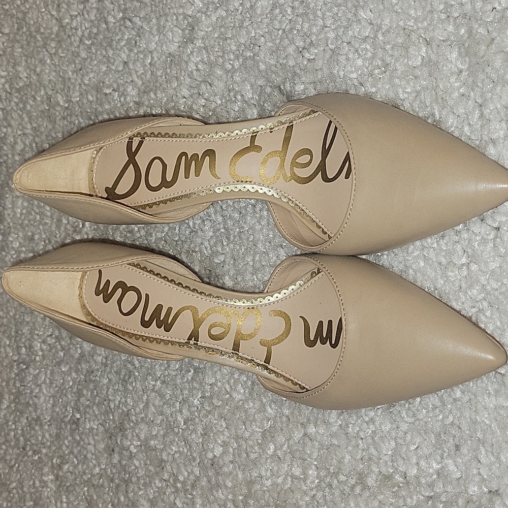 NWOT SAM EDEL MAN JAINA D ORSAY Kitten Heels Size 7.5 - Picture 8 of 16